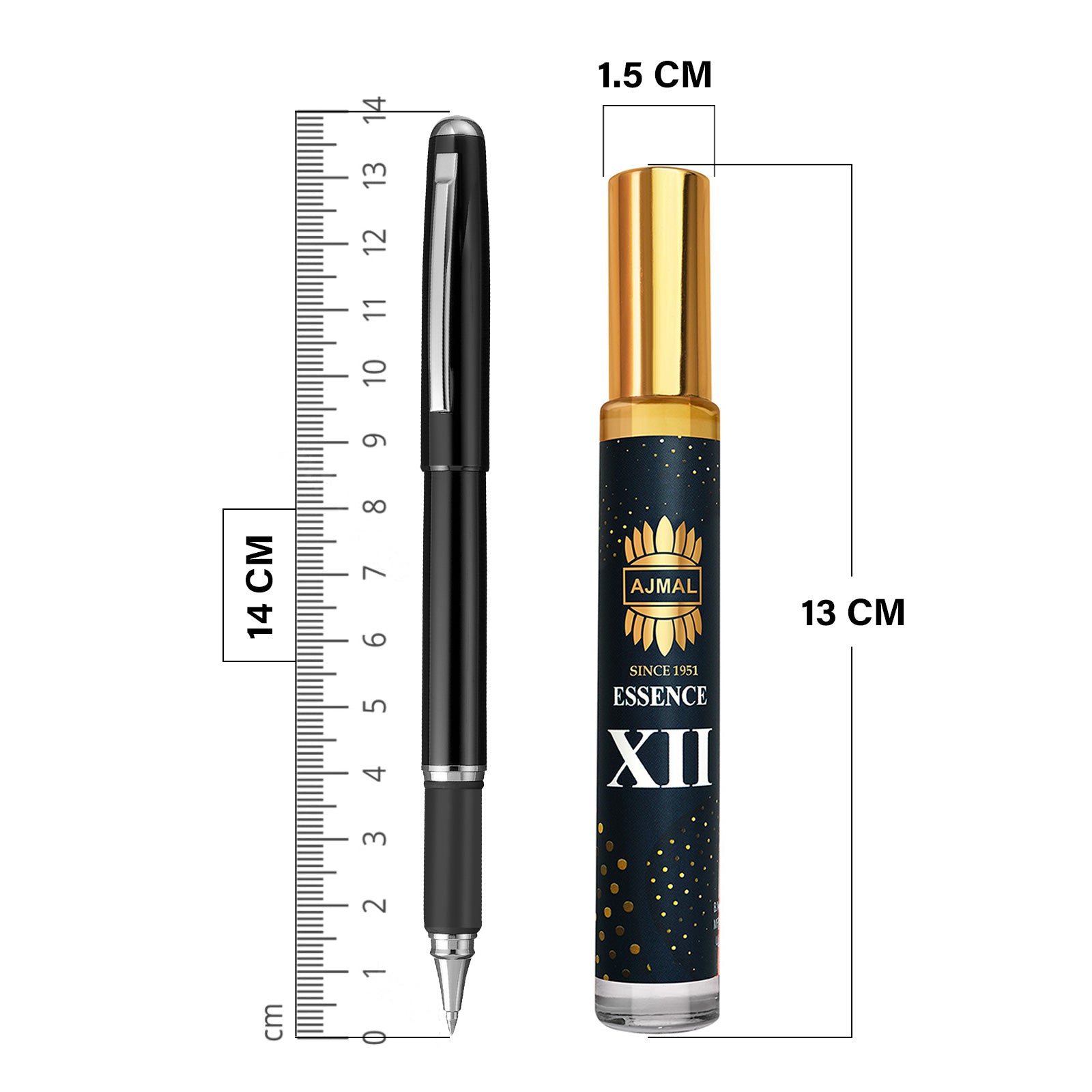 Essence XII Attar Non-Alcoholic Concentrated Perfume Long Lasting Attar for Unisex - 10 ML