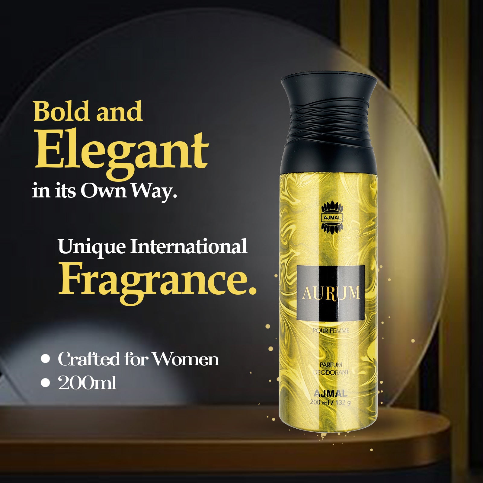 Aurum Femme Deodorant Perfume 200ML For Women