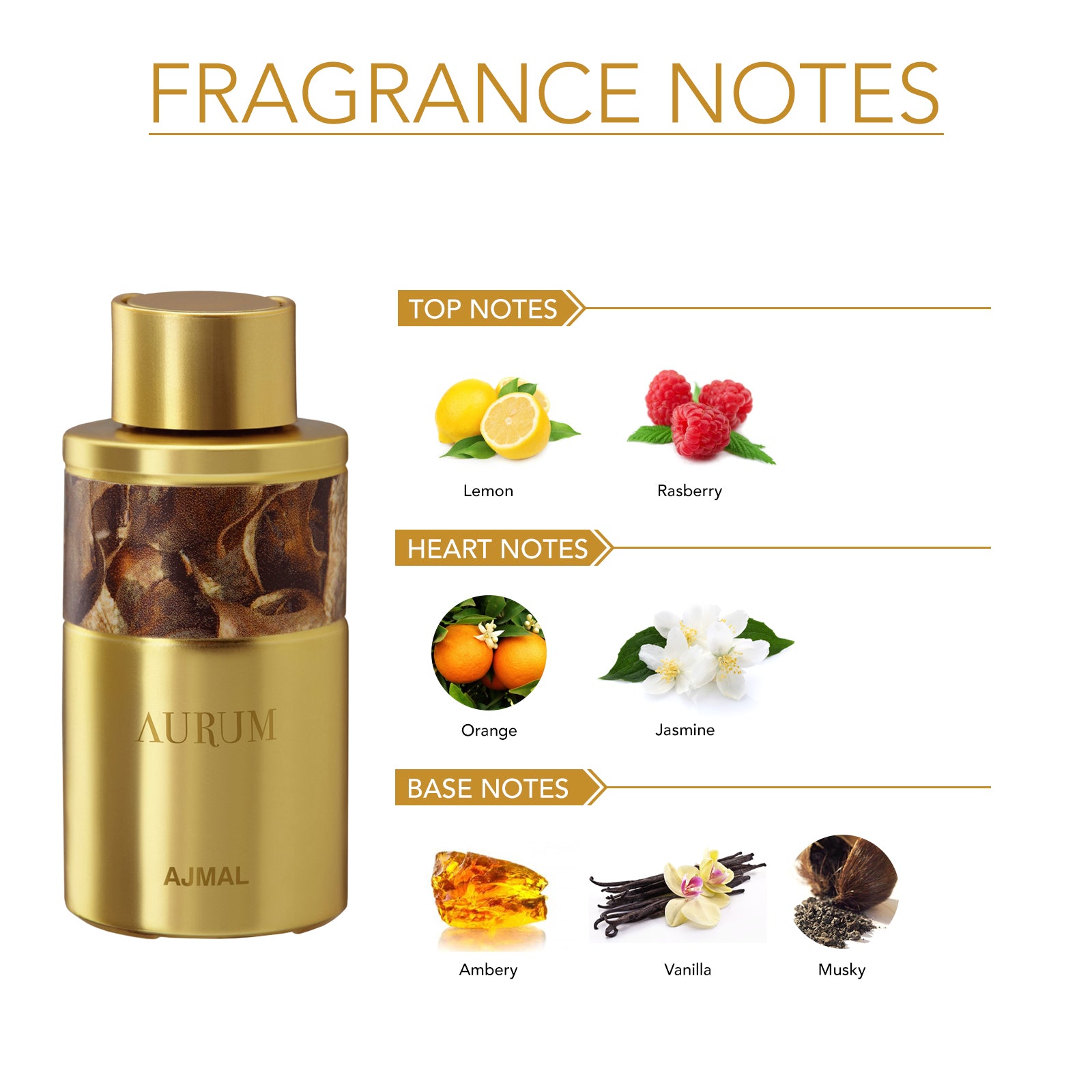 Aurum Miniature Concentrated Perfume Perfume 10ML For Women