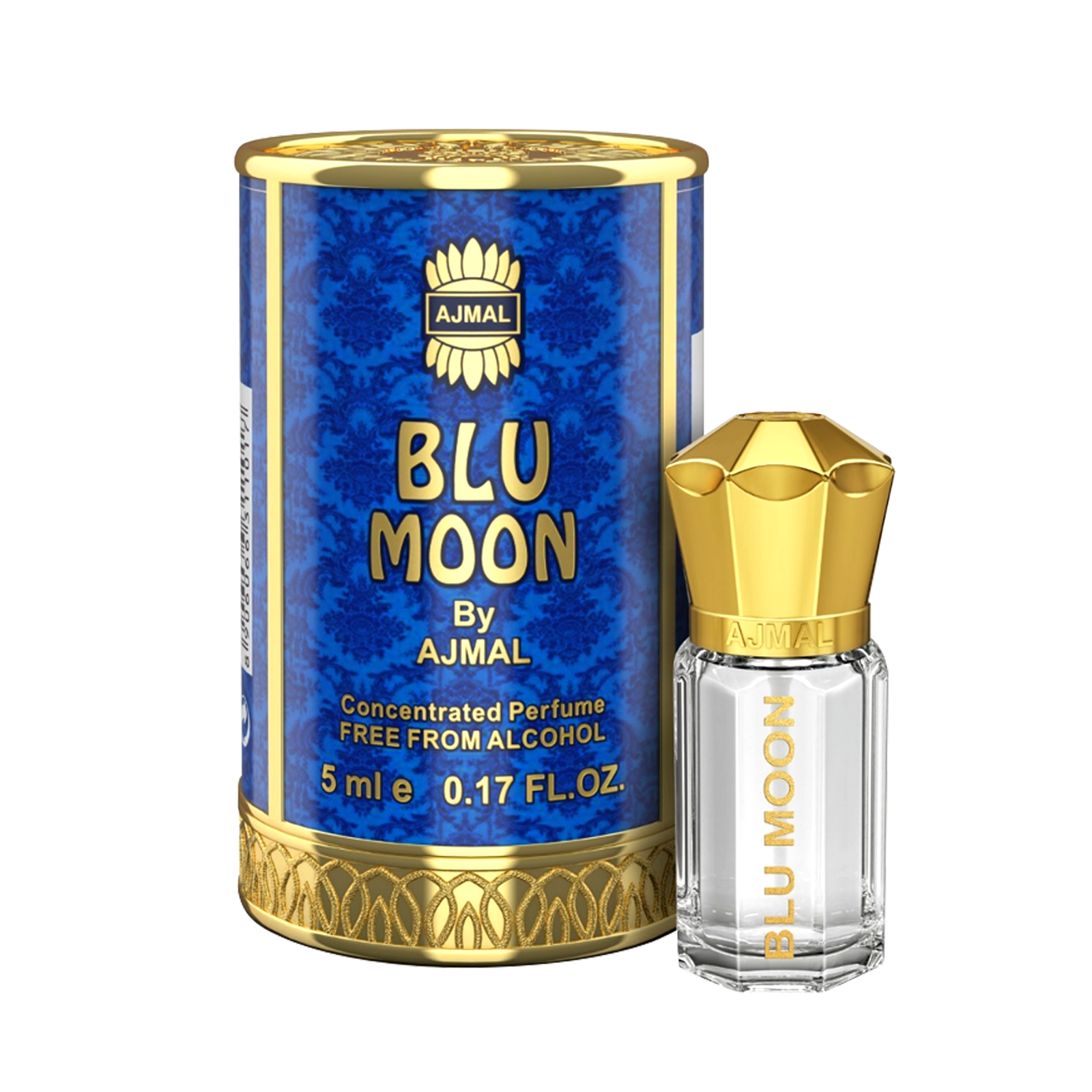 BLU MOON Non-Alcoholic Concentrated Perfume Long Lasting Attar For Women - 5 ML