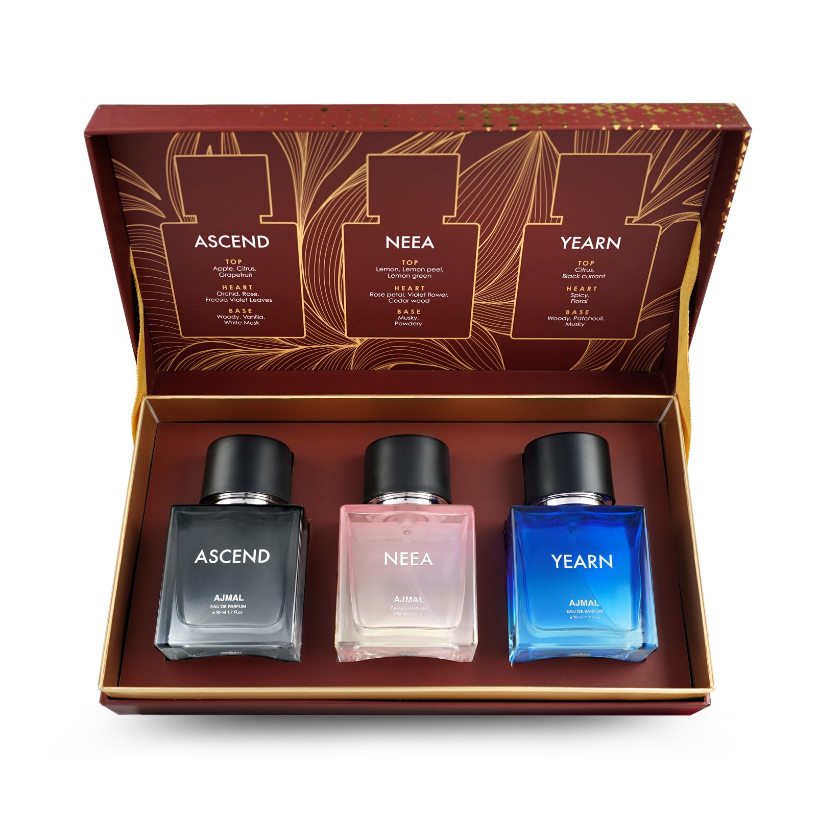 Celebration by Ajmal Fragrance Gift Set for Men & Women Pack of 3 - 50 ML each