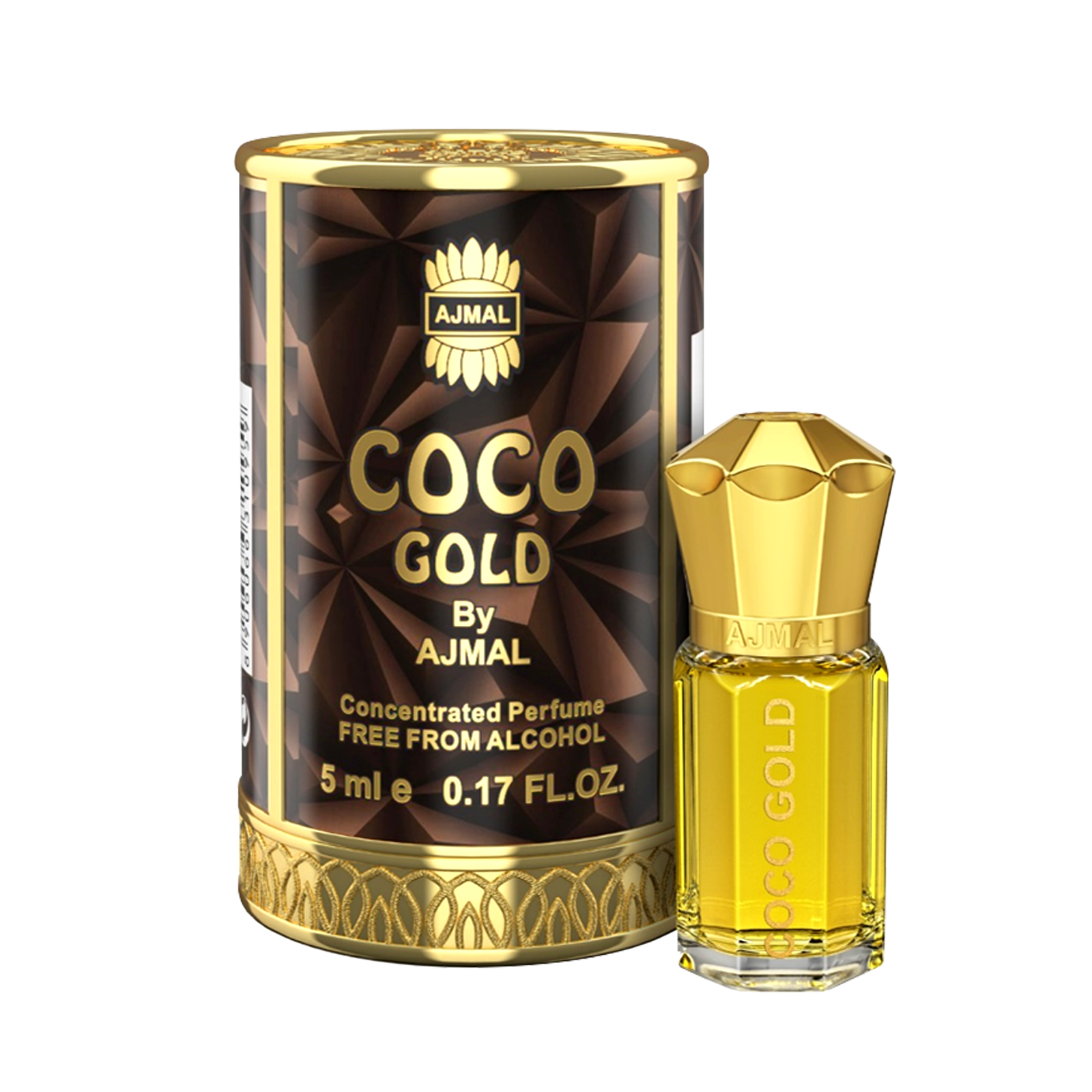 COCO GOLD Non-Alcoholic Concentrated Perfume Long Lasting Attar For Women - 5 ML