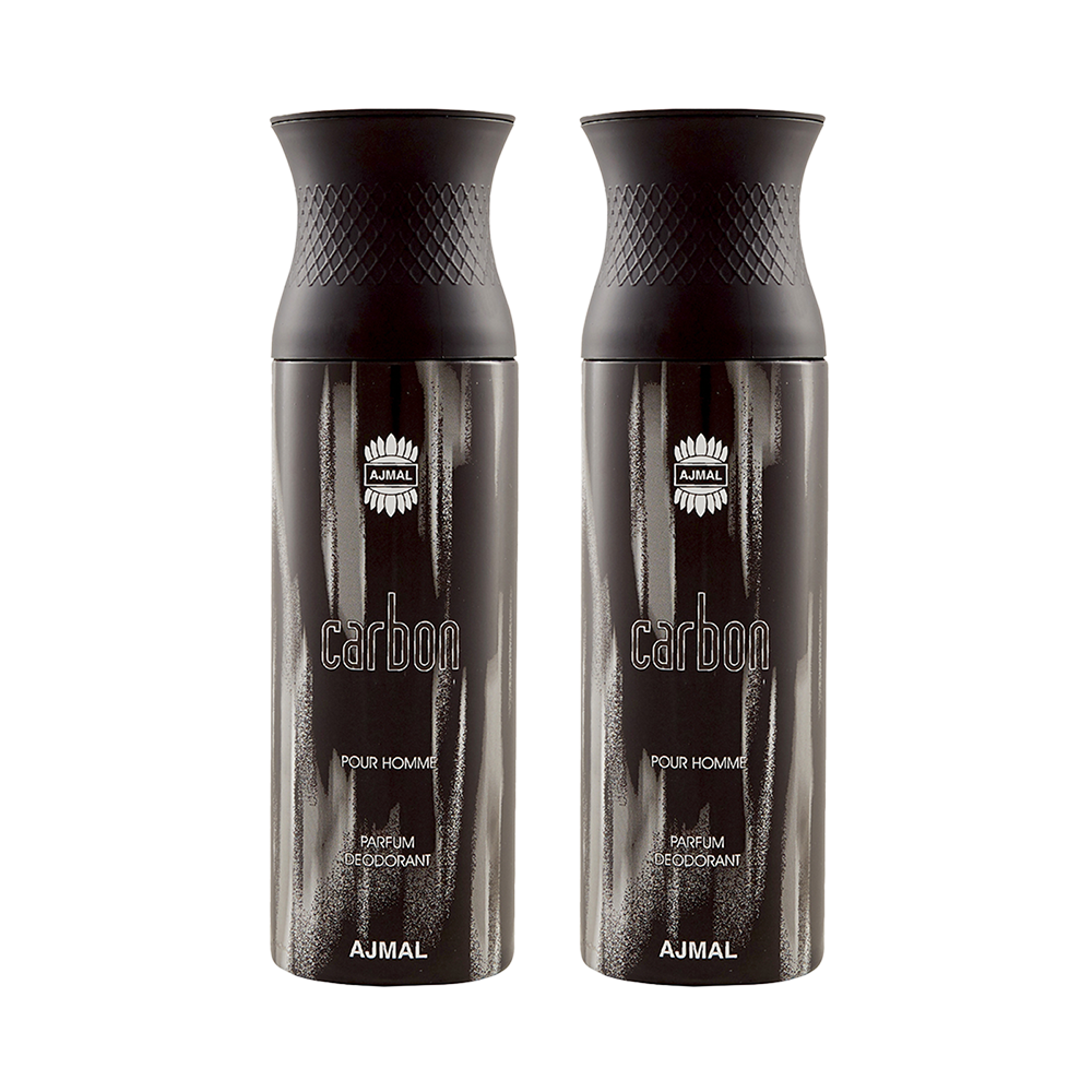 Carbon & Carbon Deodorants 200 ml Pack of 2 Gift For Men