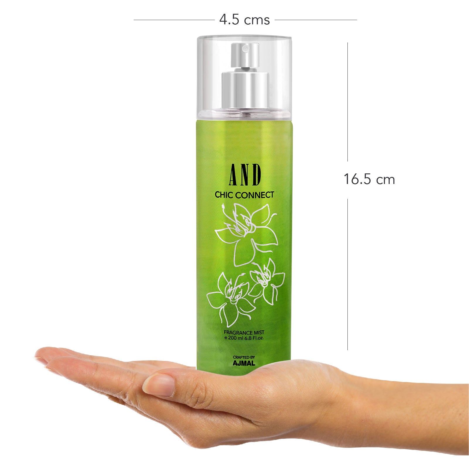 AND Chic Connect & Pretty Vogue Pack of 2 Body Mist 200ML each Long Lasting Scent Spray Gift For Women Perfume