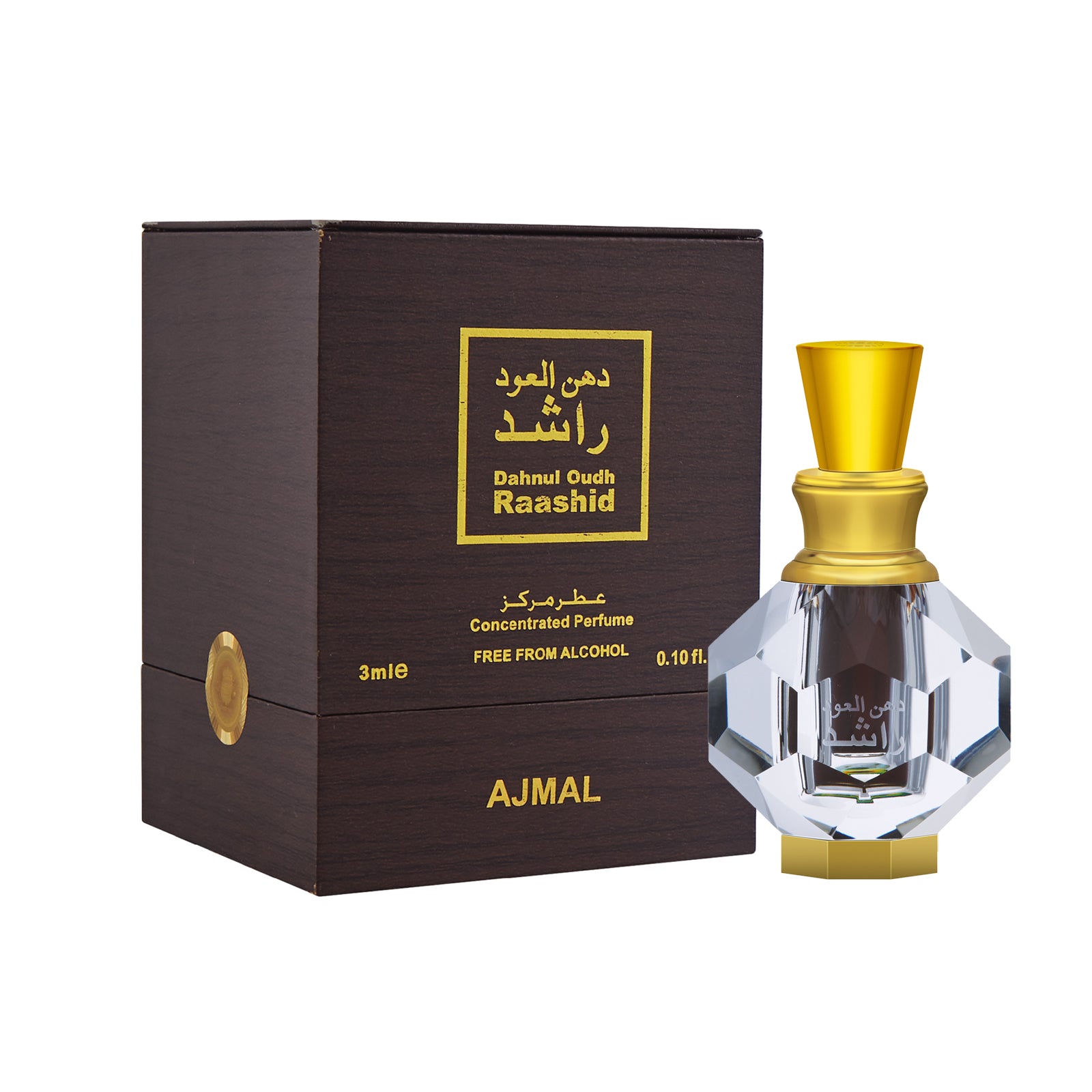 Dahnul Oudh Raashid Concentrated Perfume Perfume 3ML For Unisex