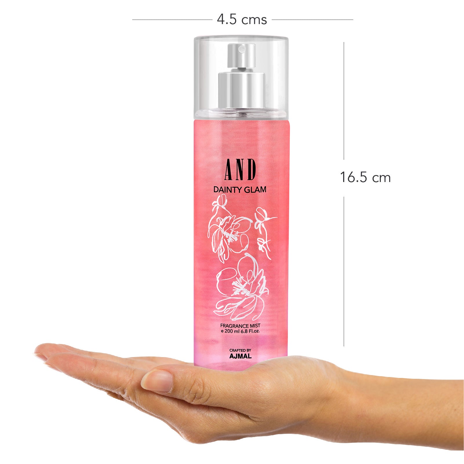 AND Love Muse Eau De Perfume 100ML & Dainty Glam Body Mist 200ML Pack of 2 for Women