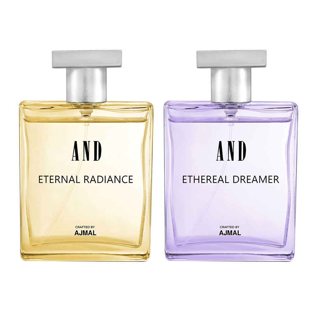 AND Eternal Radiance & Ethereal Dreamer Pack of 2 Eau De Perfume 50ML each  for Women