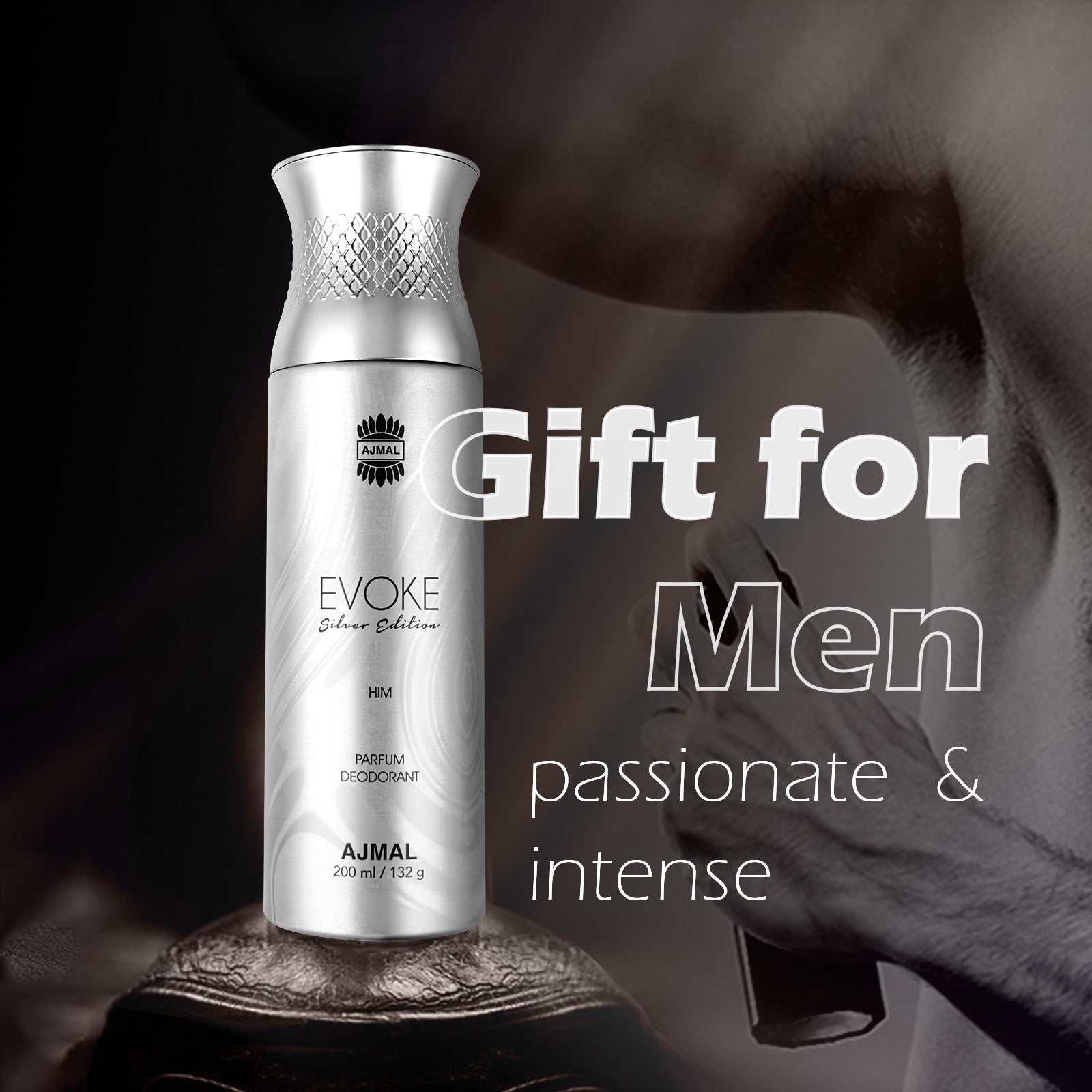 Evoke Silver Edision Him Deodorant Perfume 200ML For Men