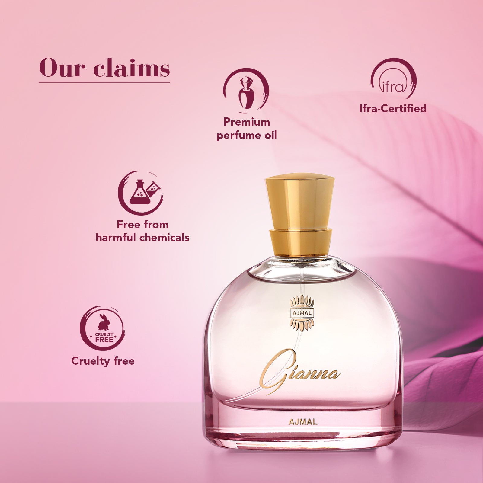 Gianna Eau De Perfume 100ML Long Lasting Scent Spray Gift For Women