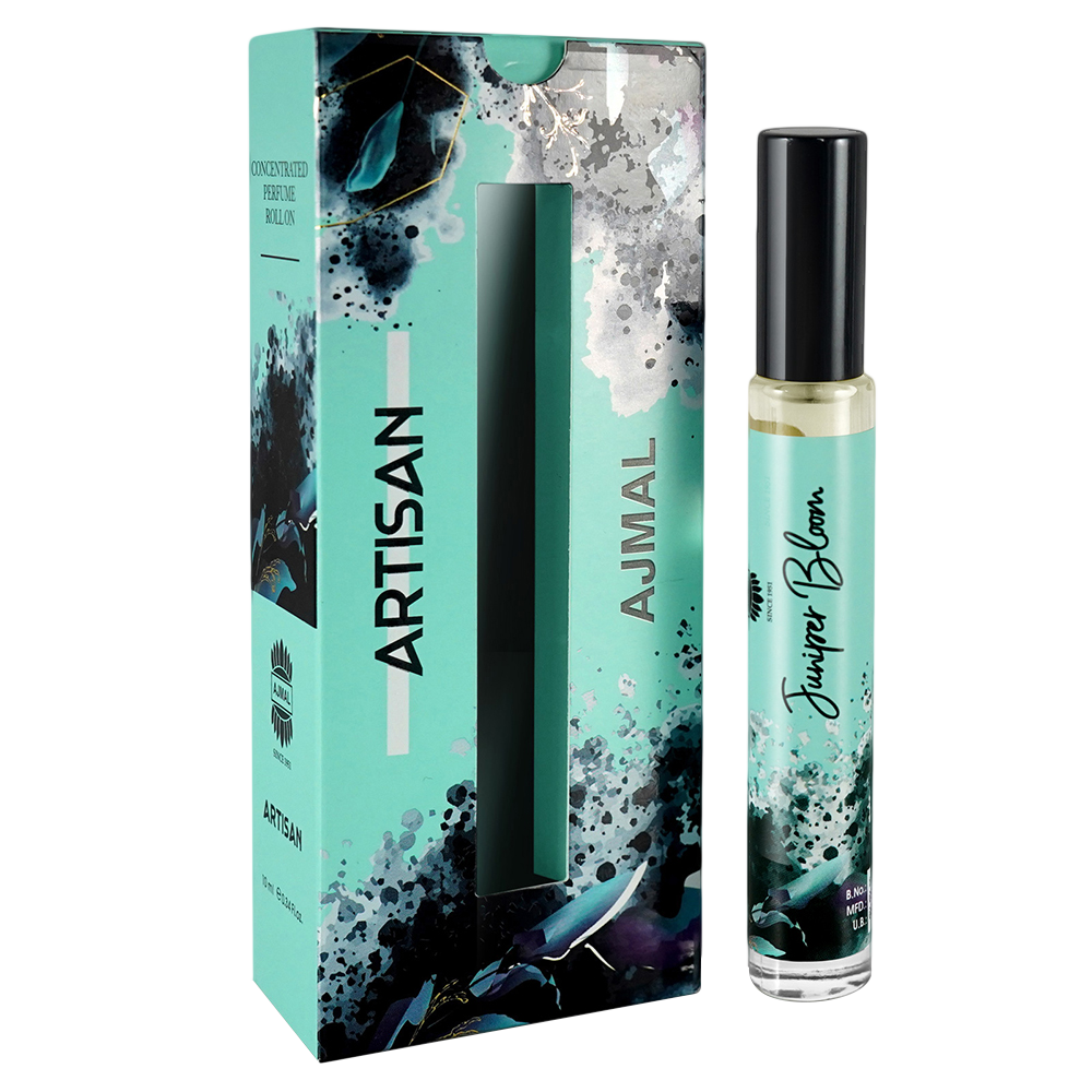 ARTISAN - JUNIPER BLOOM Non-Alcoholic Concentrated Perfume Long Lasting Attar For Men - 10 ML