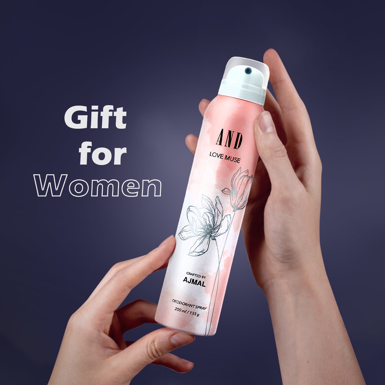 AND Love Muse Deodorant 200ml Body Spray Gift For Women