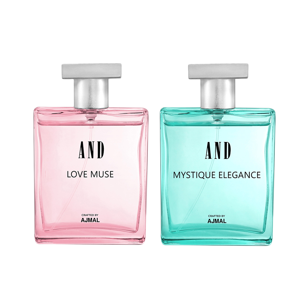 AND Love Muse & Mystique Elegance Pack of 2 Eau De Perfume 50ML each for Women