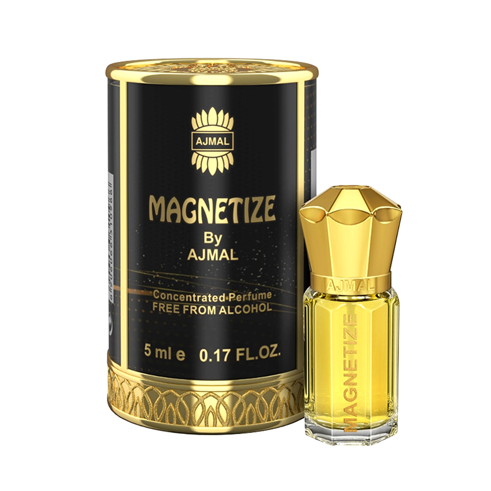 MAGNETIZE Non-Alcoholic Concentrated Perfume Long Lasting Attar For Men - 5 ML