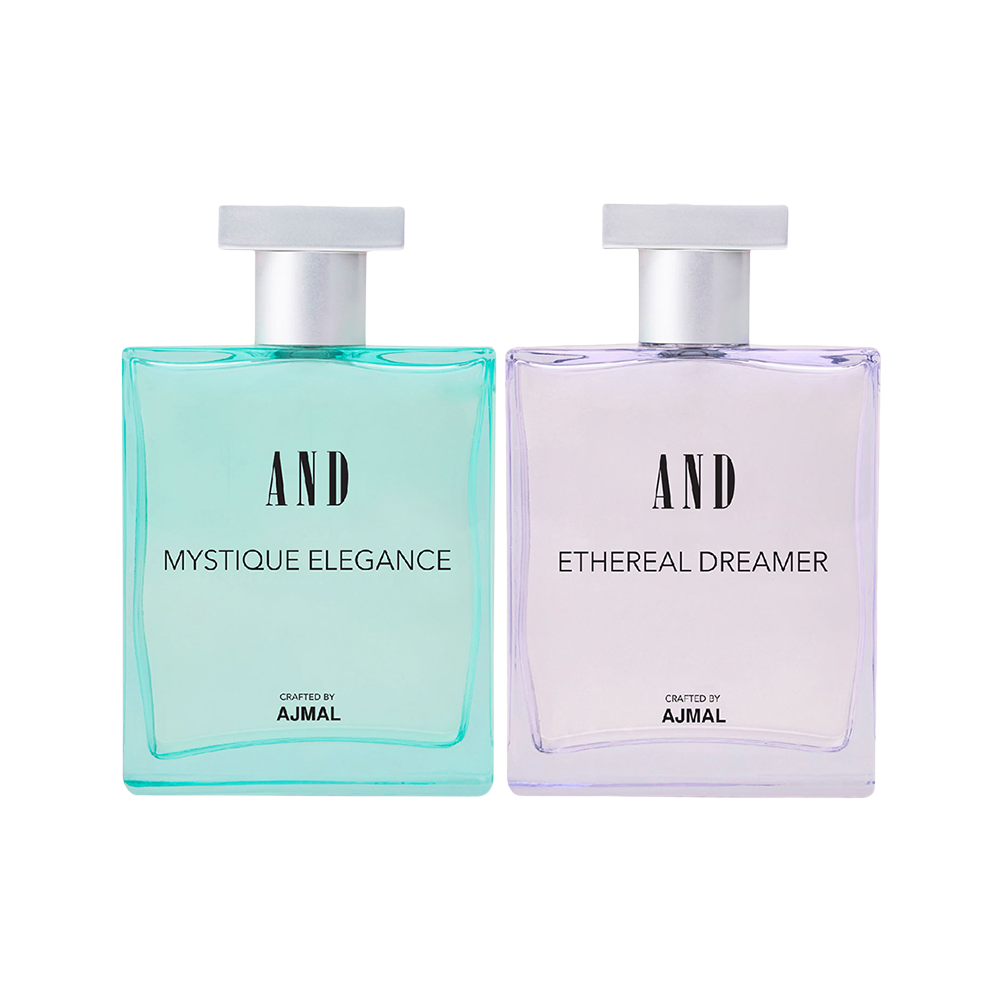 AND Mystique Elegance & Ethereal Dreamer Pack of 2 Eau De Perfume 50ML each for Women