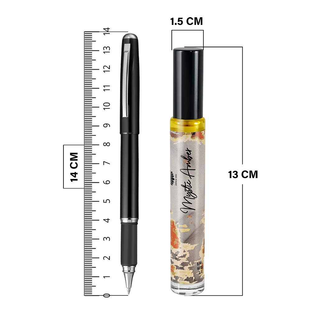 ARTISAN - MYSTIC AMBER Non-Alcoholic Concentrated Perfume Long Lasting Attar For Unisex- 10 ML