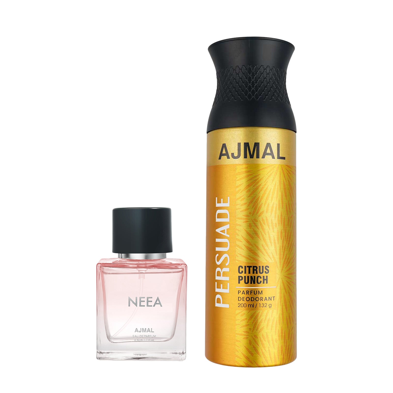 NEEA EDP 50 ML for Women and PERSUADE DEODORANT 200 ML for Unisex Pack of 2