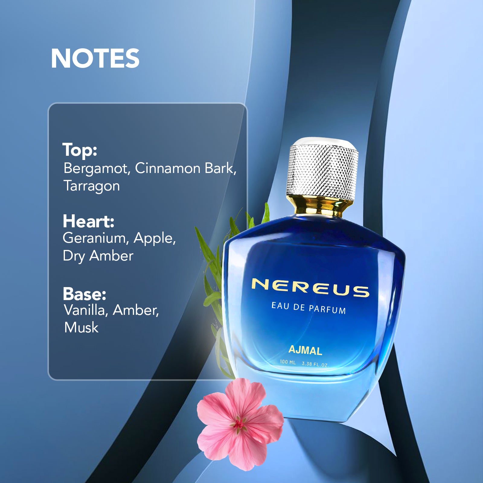 Nereus Eau De Parfum  100ml for Men