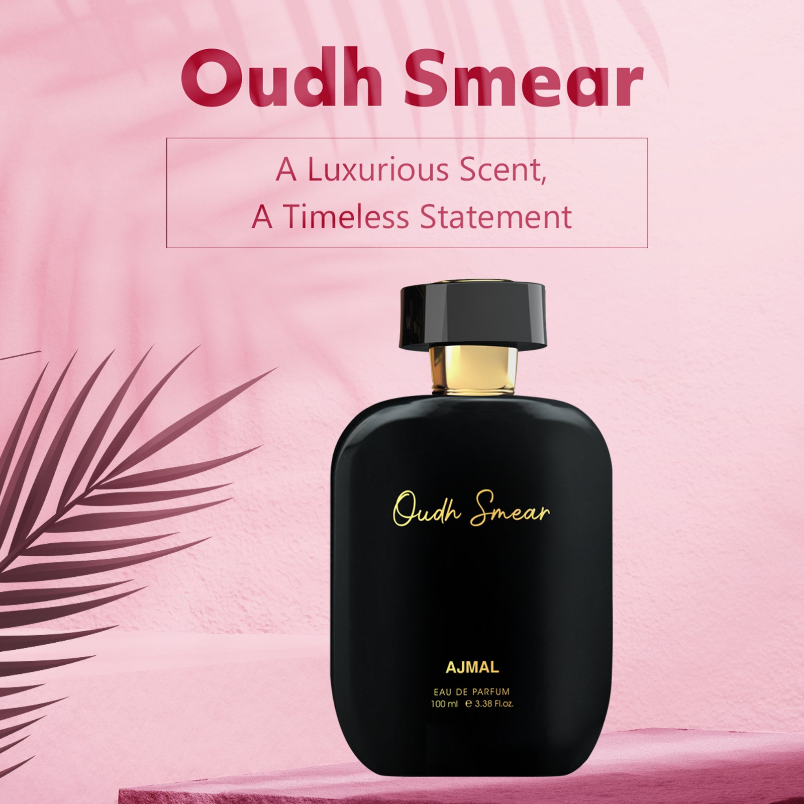 ARTISAN - OUDH SMEAR Long lasting Fragrance, Handpicked Luxury Perfume for Men 100ml