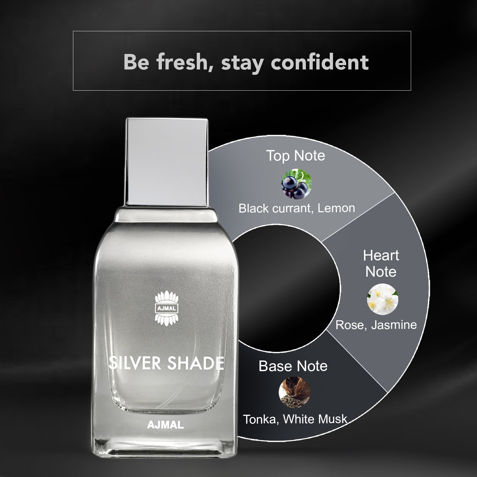 Silver Shade Eau de Parfum Perfume 100ML For Men