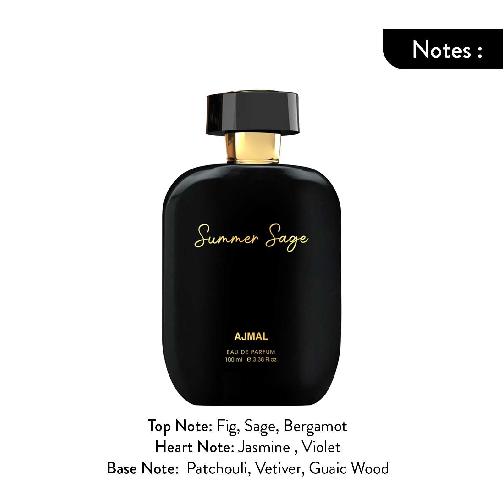 ARTISAN - SUMMER SAGE Long lasting Fragrance, Handpicked Luxury Perfume For Unisex 100ml