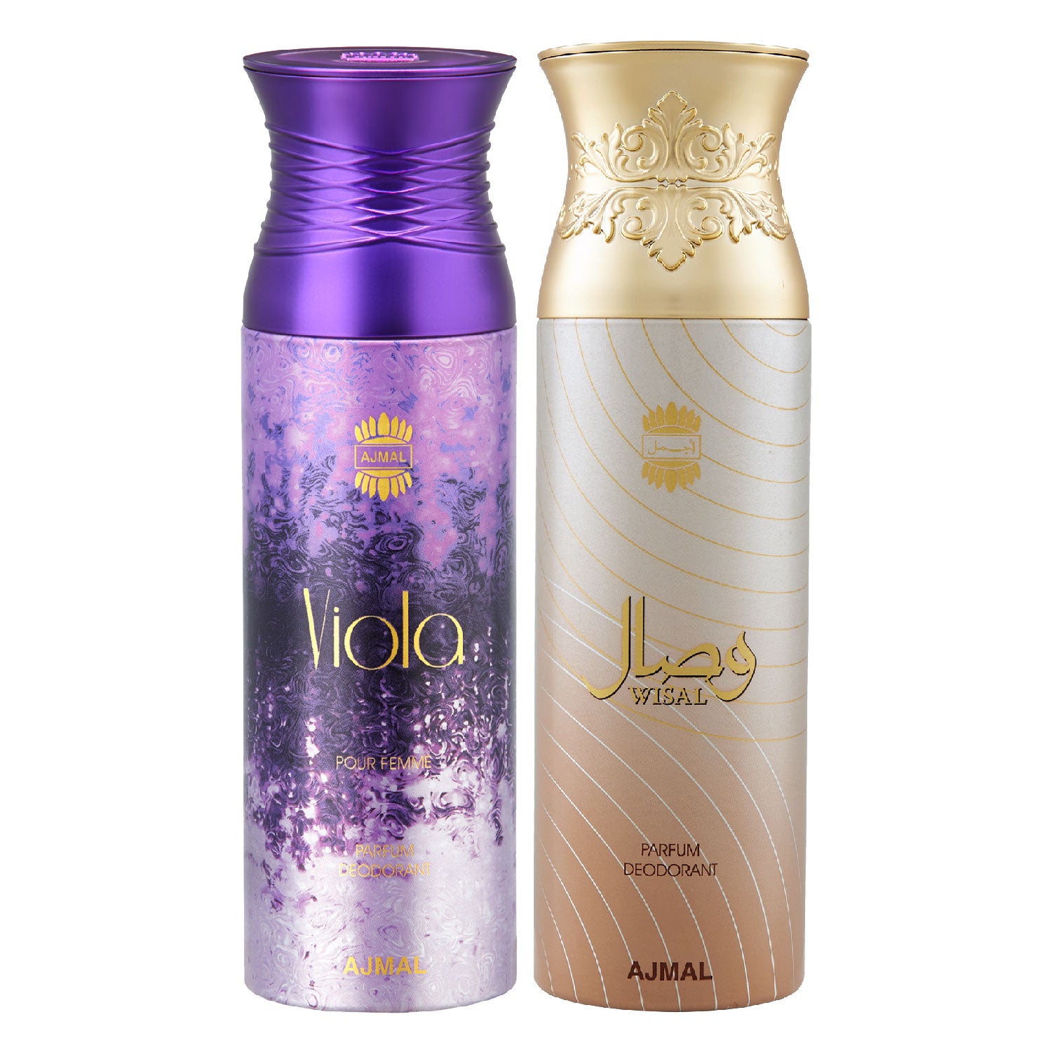 Viola & Wisal Deodorant Spray Gift For Women 200ML Pack of 2